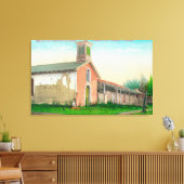 Die Mission San Francisco de Solano Leinwanddruck (Insitu (Wohnzimmer))