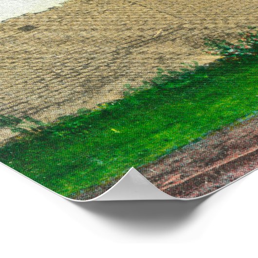 Die Mission San Francisco de Solano Poster (Ecke)