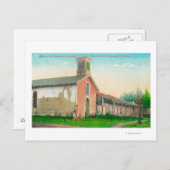 Die Mission San Francisco de Solano Postkarte (Vorne/Hinten)