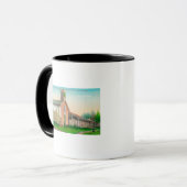 Die Mission San Francisco de Solano Tasse (Vorderseite Links)