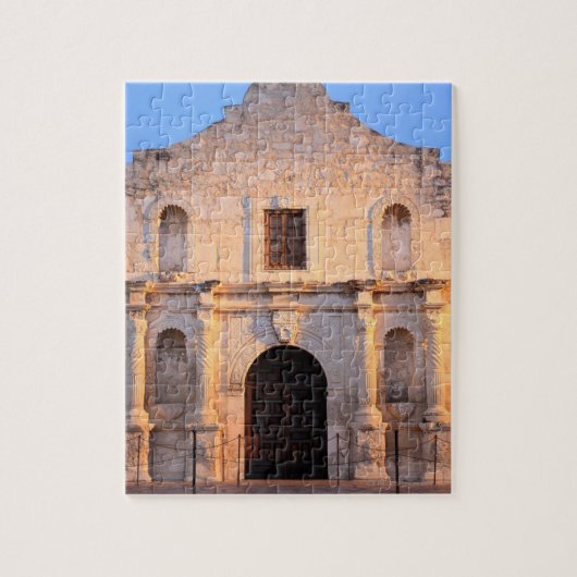 Die Mission von Alamo im heutigen San Antonio, Puzzle (Vertikal)