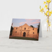 Die Mission von Alamo im modernen San Antonio, 2 Karte (Gelbe Blume)