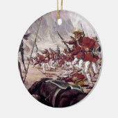 Die Mississippi-Flöten von Ken Riley Keramikornament (Links)