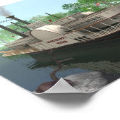 Die Mississippi-Königin Poster (Ecke)