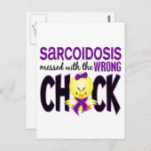 Die mit dem falschen Schwanz verordnete Sarkoidose Postkarte (Vorne/Hinten)