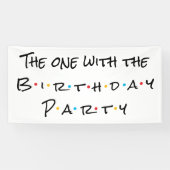 Die mit der Geburtstagspartei Banner (Horizontal)