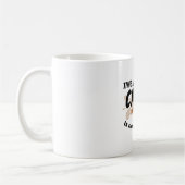 Die mit einer Katze verbrachte Zeit wird nie versc Kaffeetasse (Links)