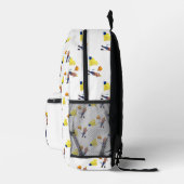 Die Mit Monogramm Konstruktion der Jungen Bedruckter Rucksack (Rechts)