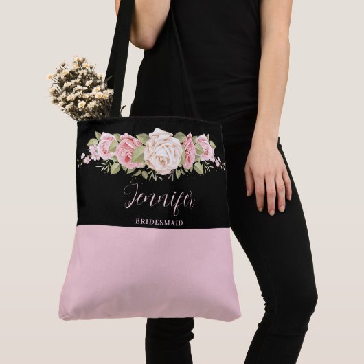 Die Mit Monogramm Tote-Tasche von Rosa Tasche (Von Nahem)