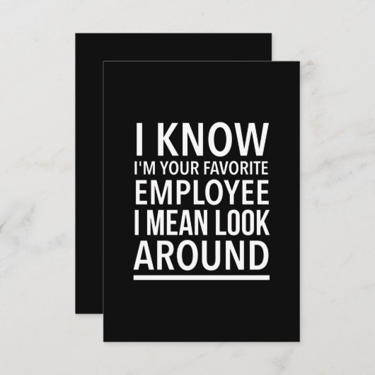 Die Mitarbeiter sind sehr freundlich und die Angeb Dankeskarte (Vorne/Hinten)