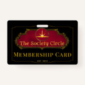 Die Mitgliedskarte des Circle Ausweis (Vorderseite)