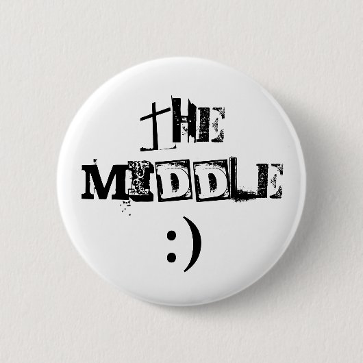 DIE MITTE:) BUTTON (Vorderseite)
