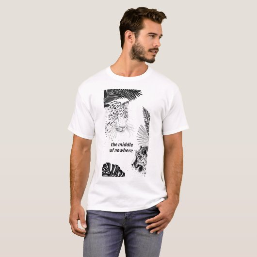 Die Mitte des Nirgendwo T-Shirt (Vorne ganz)