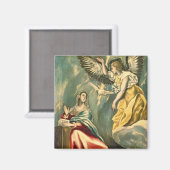 Die Mitteilung, c.1595-1600 Magnet (Vorderseite/Rückseite)