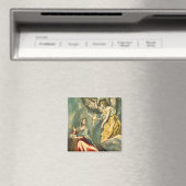 Die Mitteilung, c.1595-1600 Magnet (In Situ (Geschirrspüler))