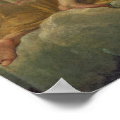 Die Mitteilung (Erdöl auf Leinwand) 2 Poster (Ecke)