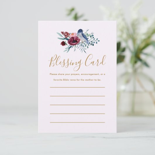 Die Mitteilungskarten der Blütekarte der Mutter (Stehend Vorderseite)