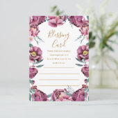 Die Mitteilungskarten der Blütekarte der Mutter (Stehend Vorderseite)