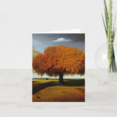 Die Mitteilungskarten der Herbstecke mit ihren sch (Vorderseite)