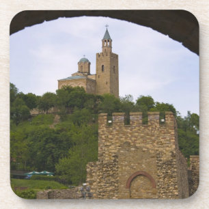 Die mittelalterliche Festung Tsarevets Untersetzer