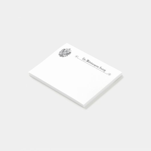 Die mitteleuropäische Gesellschaft Post-it-Notes Post-it Klebezettel (angewinkelt)