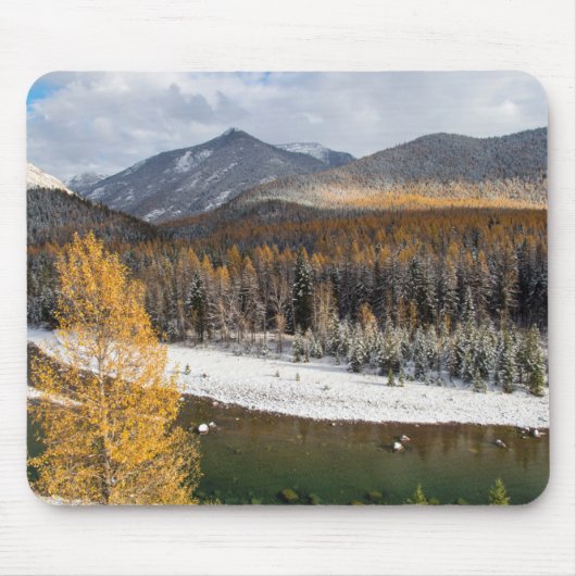 Die Mittelgabel des Flusses Flathead Mousepad (Vorne)