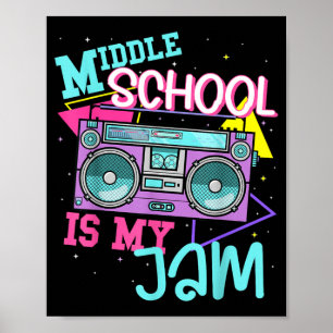 Die Mittelschule ist mein Ding Süßes Lehrer-Shirt  Poster