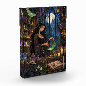 Die Mitternachts-Apotheker-Hexentrank-Fantasy Fotoblock (Links)