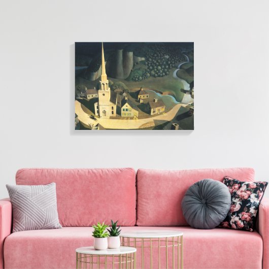 Die Mitternachtsreise von Paul Revere durch Grant Leinwanddruck (Insitu (Wohnzimmer))
