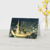 Die Mitternachtsreise von Paul Revere Karte (Gelbe Blume)