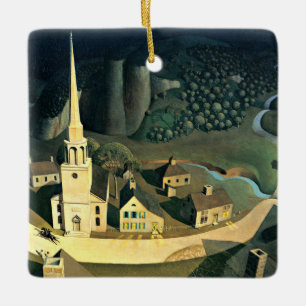 Die Mitternachtsreise von Paul Revere Keramikornament
