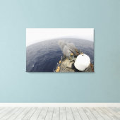 Die MK-75 76 mm Kanone Leinwanddruck (Insitu (Holzboden))