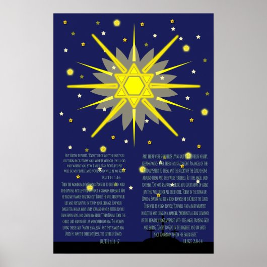 die Moabitess, den Vorfahren Jesu Poster (Vorne)