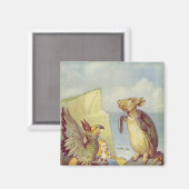 Die Mockschildkröte und der Griffin Magnet (Vorderseite/Rückseite)
