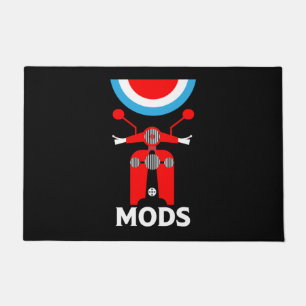 Die Mod - Mod und Rockers - britische Musik Fußmatte