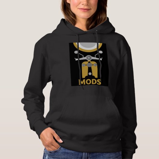 Die Mod - Mod und Rockers - britische Musik Hoodie (Vorderseite)