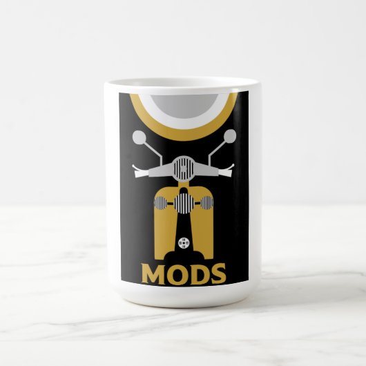 Die Mod - Mod und Rockers - britische Musik Kaffeetasse (Mittel)