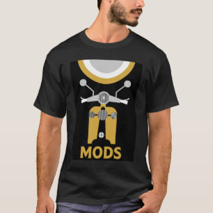 Die Mod - Mod und Rockers - britische Musik T-Shirt