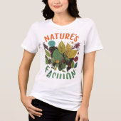 Die Mode der Natur Tri-Blend Shirt (Vorderseite)