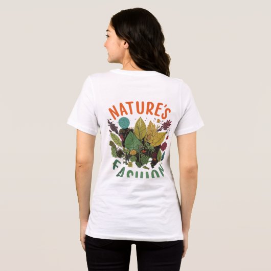 Die Mode der Natur Tri-Blend Shirt (Rückseite voll)