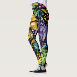 Die Mode des sozialen Schmetterlings-Pops Leggings