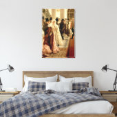 Die Mode-Frau 1883-5 Leinwanddruck (Insitu (Schlafzimmer))