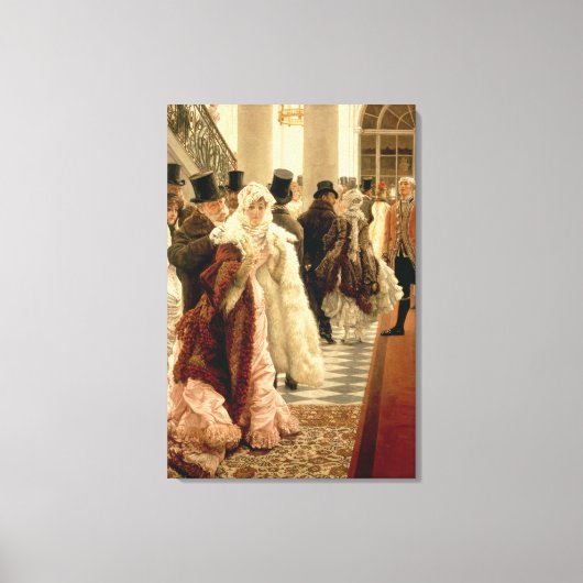 Die Mode-Frau 1883-5 Leinwanddruck (Vorderseite)