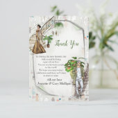 Die Modedesigner RSVP Karte (Stehend Vorderseite)