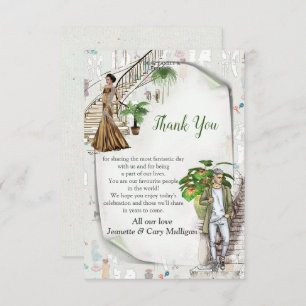 Die Modedesigner RSVP Karte