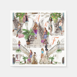 Die Modedesigner Serviette