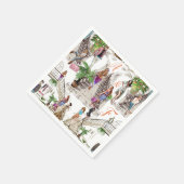 Die Modedesigner Serviette (Ecke)