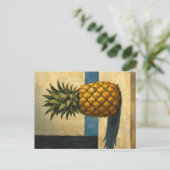 Die moderne Ananas-Postkarte Postkarte (Stehend Vorderseite)