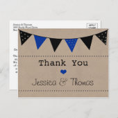 Die moderne Blue Bunting Collection Postkarte (Vorne/Hinten)