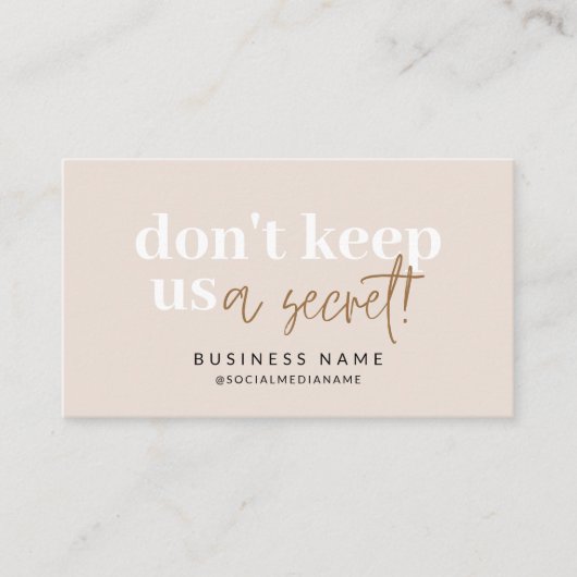 Die moderne Boho Residenz bietet einen Freundeskon Empfehlungskarte (Vorderseite)